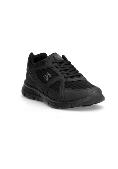 Elit Asprt251 Büyük Numara Erkek Klasik Sneaker Siyah - Füme