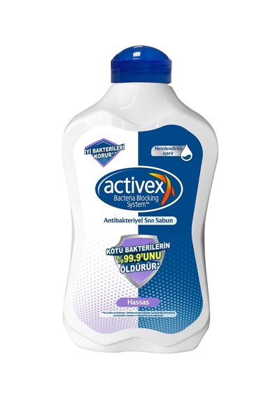 Activex Antibakteriyel Sıvı Sabun Hassas Koruma 1.5 L 5 Adet