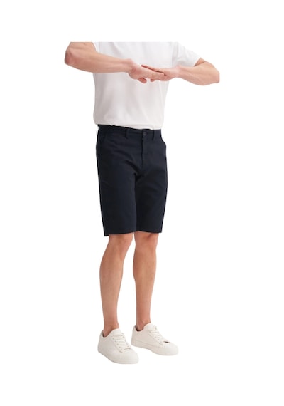 Cazador Slim Fit Bermuda Kısa Dar Paça Şort Lacivert