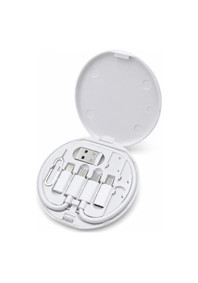 Aquatech 60w Çok Fonksiyonlu Veri Kablo Seti, Usb-a/usb-c/lightning/micro Usb Dönüştürücü Kablo Kiti, Sım İğnel Diğer