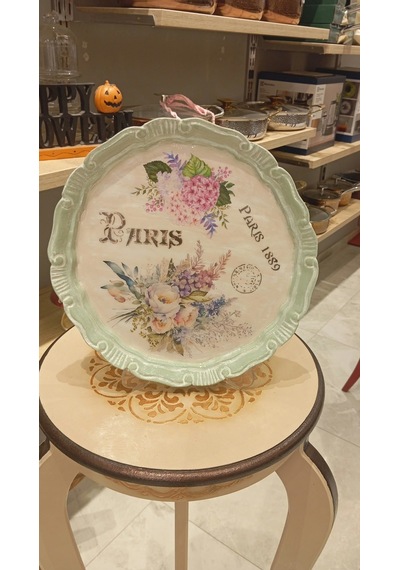 El Boyama Ahşap Obje Çapı 28cm 21704962