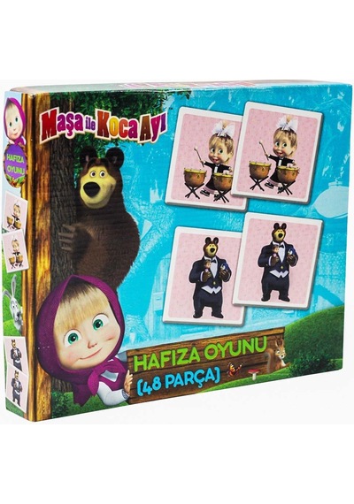 Maşa ile Koca Ayı Hafıza Oyunu