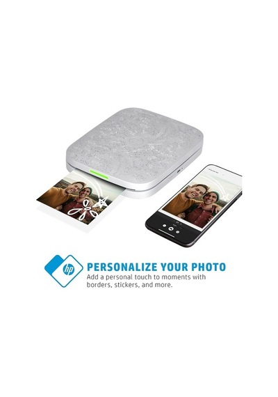 Hp Sprocket Fotoğraf Yazıcısı Anında 3x4-fotoğrafları Apple Uyumlu iOS Ve Android Çok Renkli