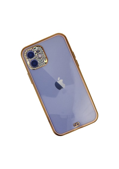Apple iPhone  Uyumlu,  12 Kılıf Liva Taşlı Silikon - Pembe