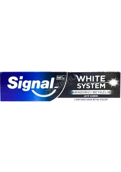2 Adet Signal White System Diş Macunu Purified 75 Ml