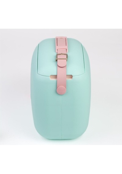 Polarbox Cooler 6 Lt - Verde Agua - Rosa Pop Yemek Termosu Çift Katman Karışık Çok Renkli