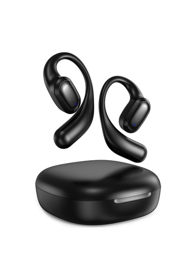Açık Kulak Kablosuz Kulaklık, Bluetooth 5.4 Açık Kulak Kulaklığı, Dahili Mikrofon, 50h Çalma Zamanı, Led Ekran Genel