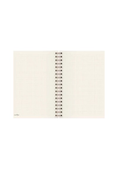 Kareli Spiralli Defter 17x24 Cm 124-Pembe