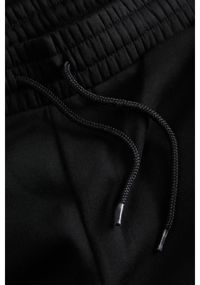 Jack & Jones Erkek Jpstgordon Beli Lastikli Ve Bağcıklı Eşofman Altı 12310633 Siyah