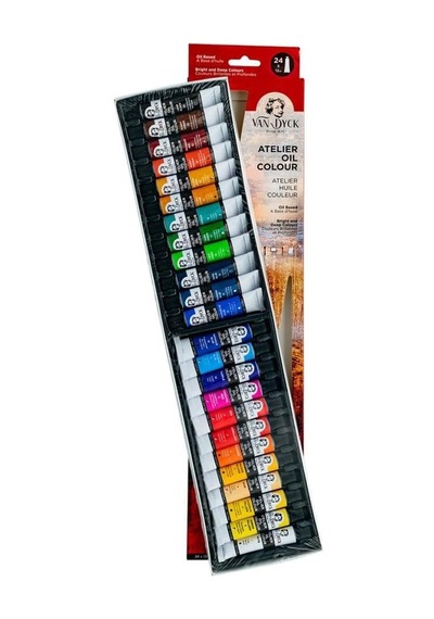 Ayrex Yağlı Boya 12ml 24 Renk Set Genel
