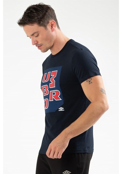 Umbro Erkek Tişört Knut Tf - 0136-Siyah