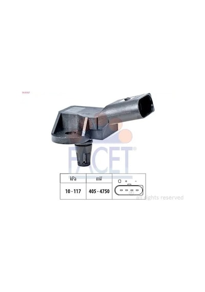 Vw Jetta 3 Map Sensoru 1.4 2008-2010 Caxa Facet 103157