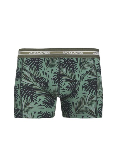 Jack & Jones Jacezra Leaves Trunks 3 Pack Siyah