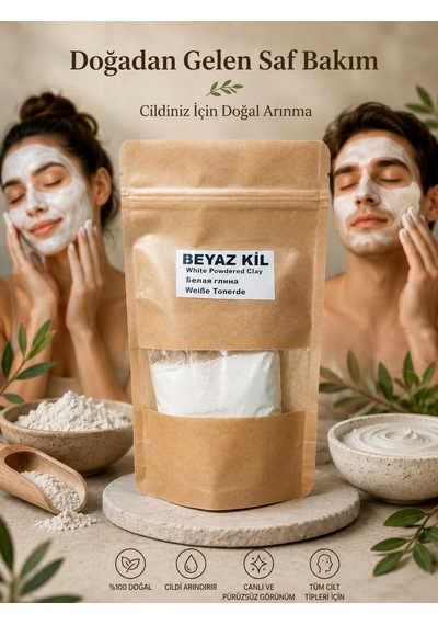 Beyaz Kil 200 Gr Toz