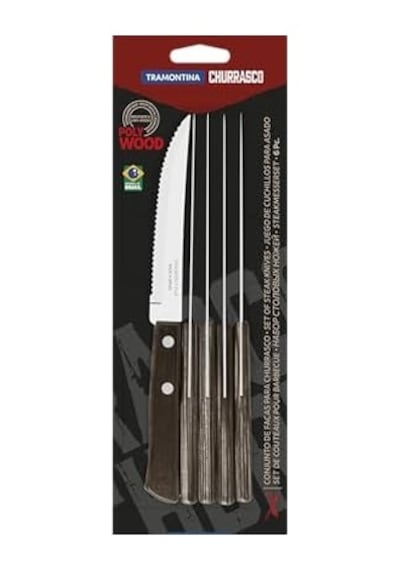 Churrasco 21198/915 Biftek-steak Bıçağı 6lı Blister