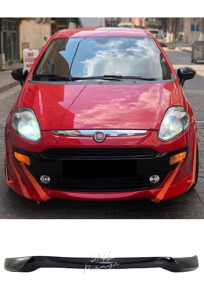 Fiat Punto Evo Makyajlı Steinmetz Ön Ek 2009-12 (Plastik) BOYASIZ
