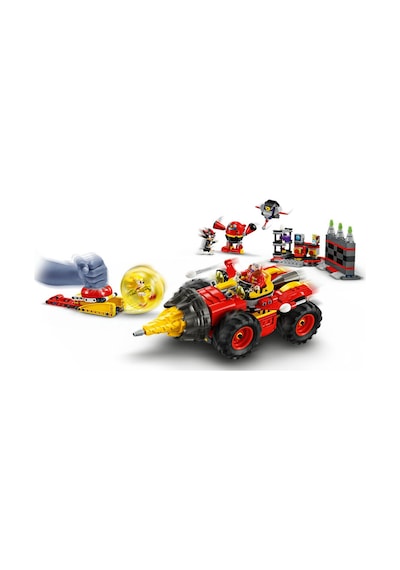 LEGO® Sonic the Hedgehog™ Super Sonic, Egg Drillster’a Karşı 76999 – 8 Yaş ve Üzeri Çocuklar İçin Yaratıcı Oyuncak Yapım Seti (590 Parça)