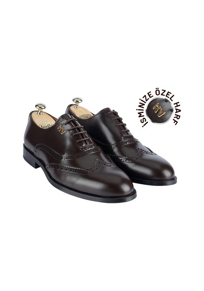 Twingold Oxford Açma Deri Ayakkabı - Twgb002 Kahverengi