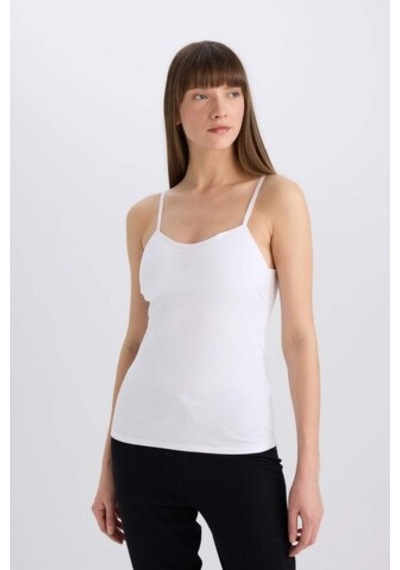 DeFacto Pedli Pamuklu Askılı Atlet-Fall in Love N6090AZ25SPWT34