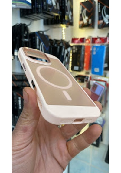 Apple iPhone Uyumlu 16 Pro Kamera Korumalı Mat Magsafe Wireless Şarj Destekli Renkli 45675