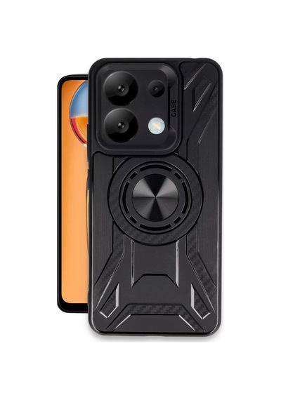 Xiaomi Redmi Note 13 Pro 5g Uyumlu Kılıf Lincoln Silikon - Siyah
