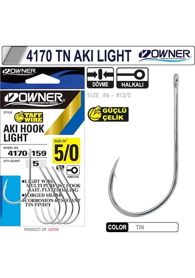 Owner 4170 Tn Akı Lıght 5-0