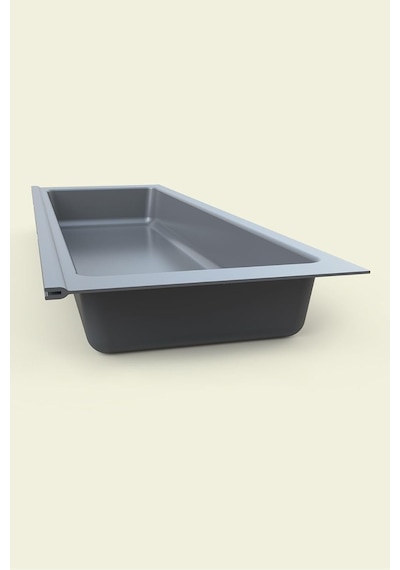 Mutfak Çekmece Içi Tek Bölmeli Kepçelik-kaşıklık 16cmx48cm Boydan 4cm Kesilebilir Belirtilmemiş