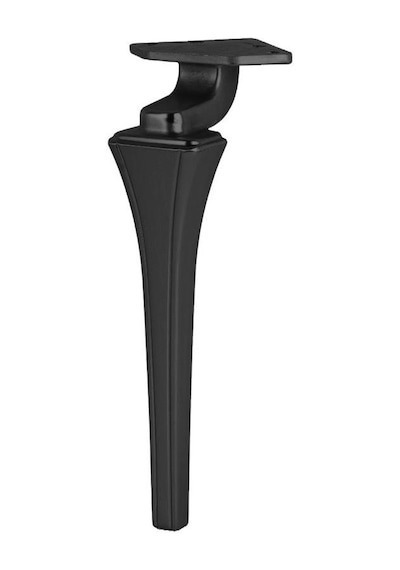 Venüs Lüx Metal Ayak 16 Cm Mat Siyah Mobilya Koltuk Ayağı