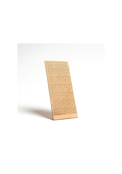 Rufus Concept Delikli Model Üçgen 25 X 100 X 0.5 Mm Sehpalı 50 Adet