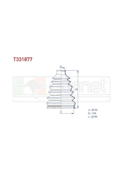 Aks Korugu Kıtı Sol-sag Dıs Termoplastık Renault Master Iıı Fv 2.3 Dcı 30x144x