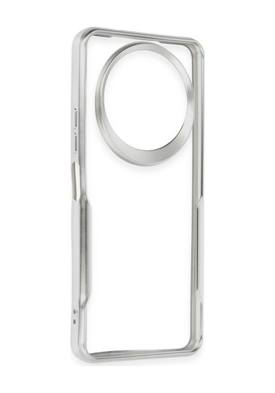 Xiaomi Redmi A3 4g Kılıf Boyi Silikon Kapak - Gümüş -