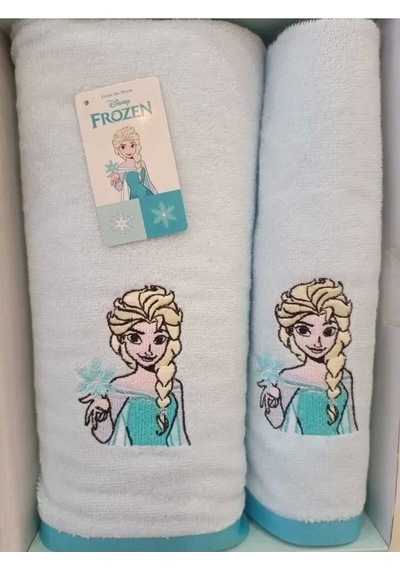Özdilek Dsny Banyo Setı Mavı Frozen Snowflake