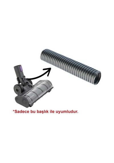 Srfn Ticaret Fakir Iınovator X 7272 Uyumlu Süpürge Emici Başlık Ara Hortum - 4 Adet