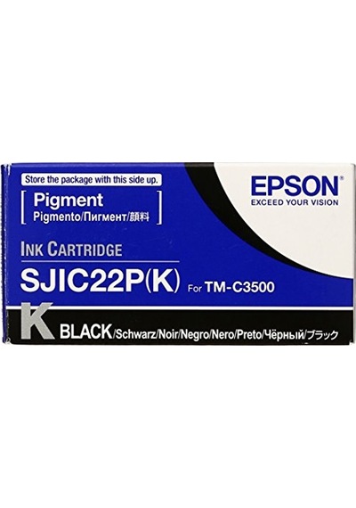 Epson Sjıc22P C3500 Kartus Sıyah