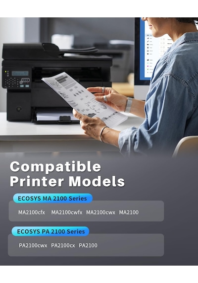 Tk5440 Toner Kartuşu Yeni Çip, Kyocera Tk 5440 İle Uyumlu, Ecosys Ma2100 Ma2100cwfx Ma2100cfx M