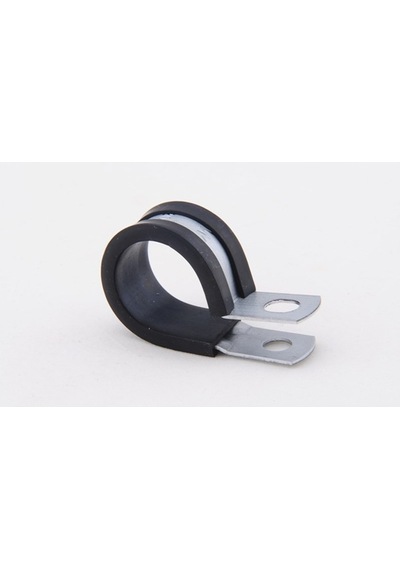 Tesisat Kelepçesi 10 MM Lastikli