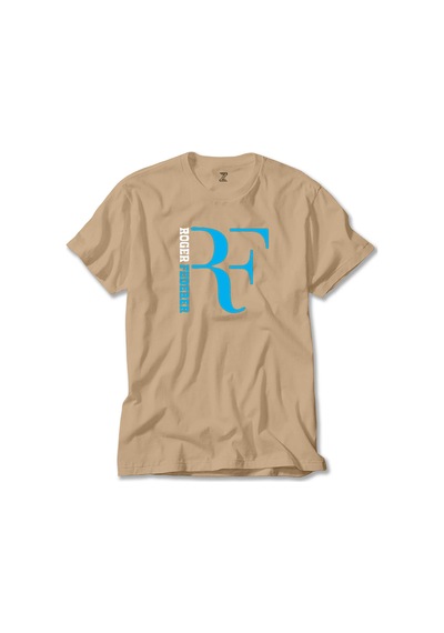 Roger Federer Blue Logo Lacivert Tişört