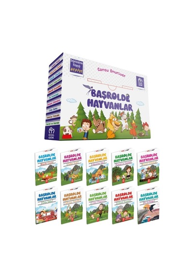 Model Eğitim Yayınları Başrolde Hayvanlar Hikaye Serisi