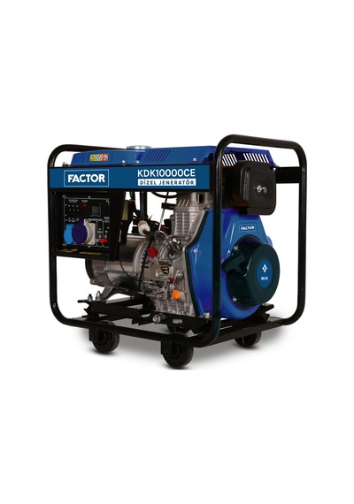 Factor 9.4 Kva Dizel Jeneratör Monofaze Fckdk10000ce