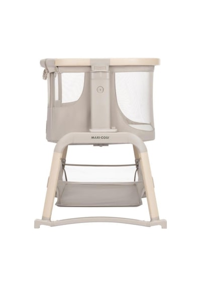 Maxi-cosi Iora Air Sallanabilen Ahşap Görünümlü Anne Yanı Beşik Beige Eco Bej