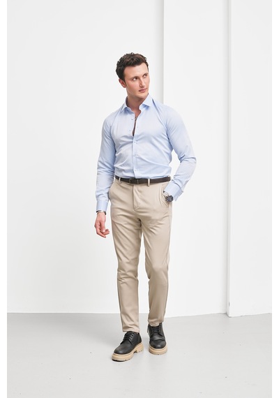 Modefendi Regular Fit Gömlek Buz Mavisi