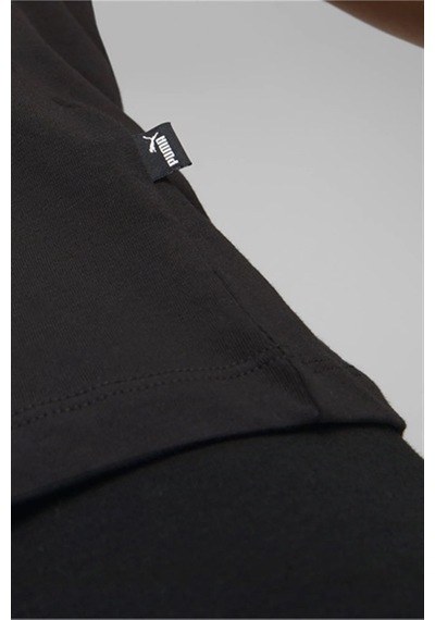 Puma Ess Logo Tee Kadın Siyah T-shirt 586774-01