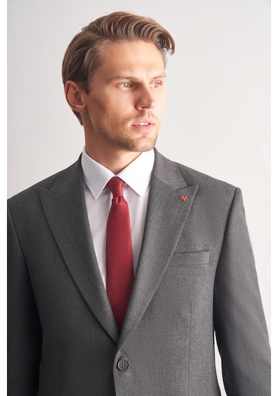 İmza Antrasit Kırlangıç Yaka Tam Astar 6 Drop Slim Fit Takım Elbise 1001255162 Antrasit İmza Antrasit Kırlangıç Yaka Tam Astar 6 Drop Slim Fit Takım Elbise 1001255162 Antrasit
