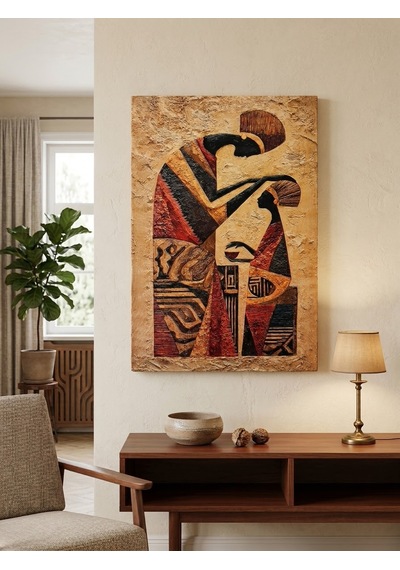 Tablo 60x90 Cm Büyük Boy Kafe Ve Salon Hediyelik Duvar Aksesuarı 4. Model