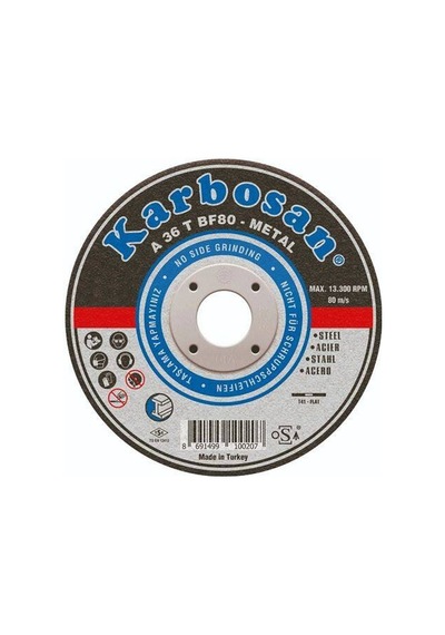 Karbosan Nk Metal Kesme Taşı 115x3.0x22 Mm