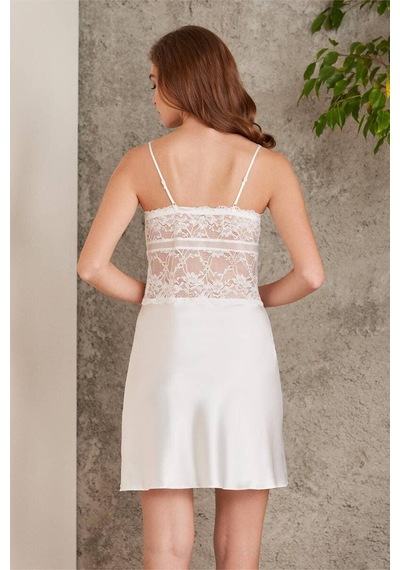 Pierre Cardin 4lü Gecelik Çeyiz Takım Ekru