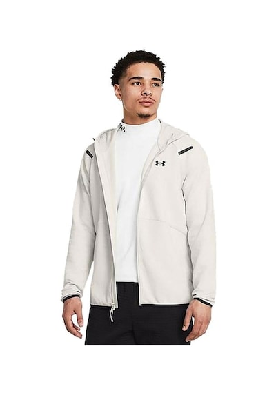 Under Armour Unstoppable Flc Fz Hd Eu Erkek Sweatshirt 1389352-110 Beyaz-beyaz Beyaz
