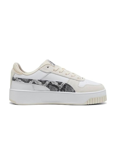 Puma Carina Street Snake Chic 401611 01 Kadın Sneaker Ayakkabı Beyaz Siyah 36-40 Beyaz - Siyah Puma Carina Street Snake Chic 401611 01 Kadın Sneaker Ayakkabı Beyaz Siyah 36-40 Beyaz - Siyah