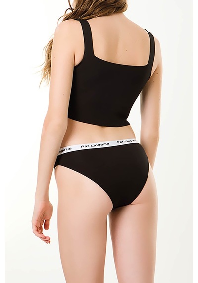 Parlingerie Kadın 3lü Slip Külot Siyah