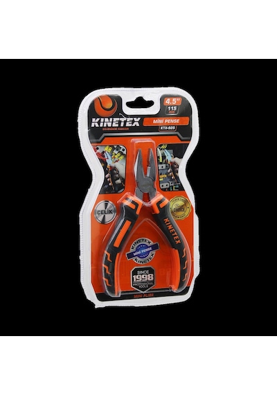 Vakumlu Mini Çelik Pense 115 Mm Yaylı